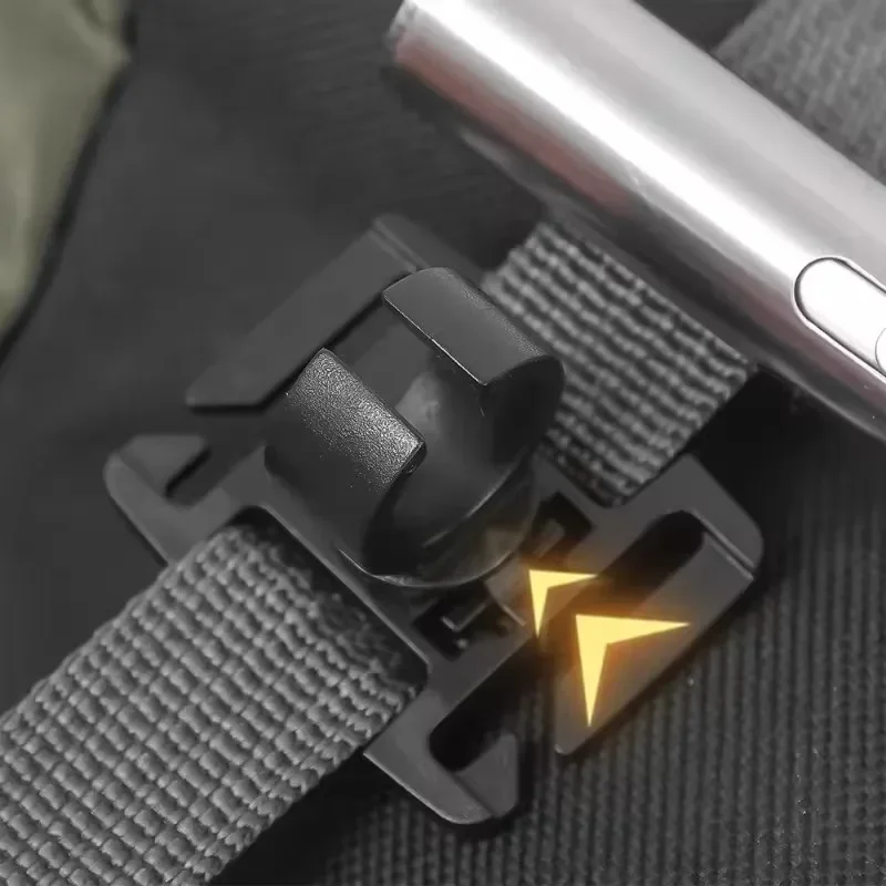 360 Swivel U Ring Flashlight Clip Outdoor Work Hiking Mountain Climb Backpack Light Holder Water Pipe Trekking Pole Tool Clamp