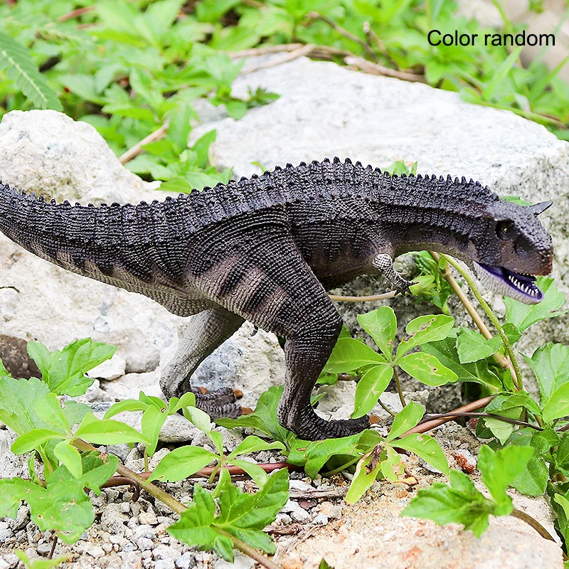 Carnotaurus Dinosaur Toys with Moveable Jaw, , Birthday Cake Topper, Family Party Gifts for Kids Age 4 Years & Up