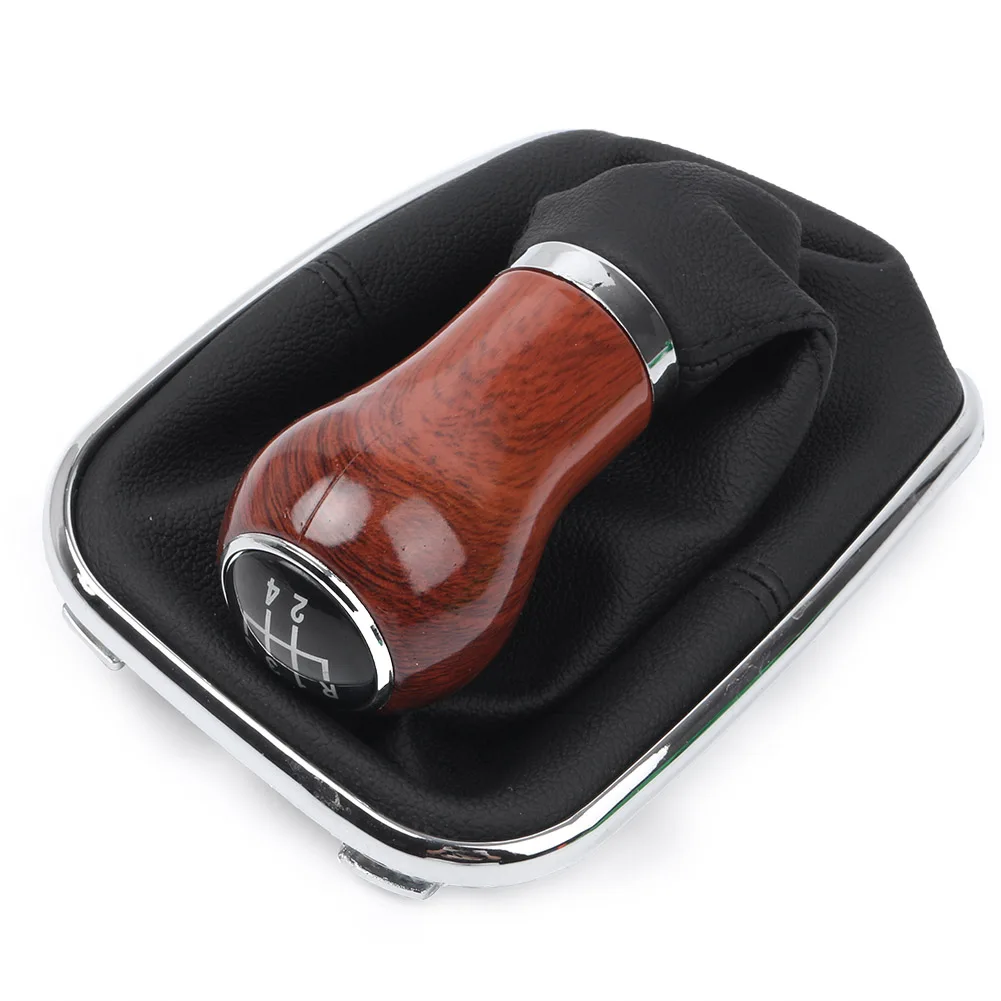 5-Speed Gear Shift Knob w/ Gaiter Boot For  Mk4 Golf /  / R32 1999-2005 & for Mk4/ Bora 1999-2004 view 4
