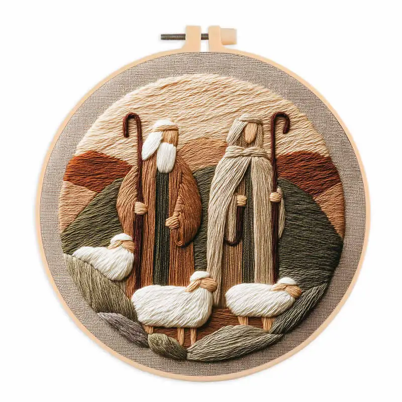 Christmas Nativity Embroidery Kit 2