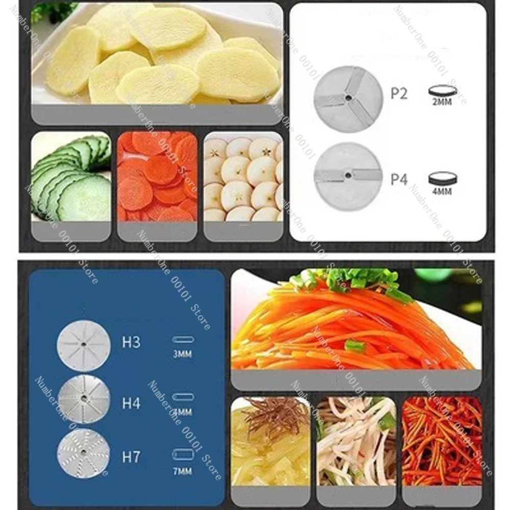 HLC-300 Vegetable Cutter Cutter Various Models Full Range of Accessories Cutter Blade Reamer Switch Screw