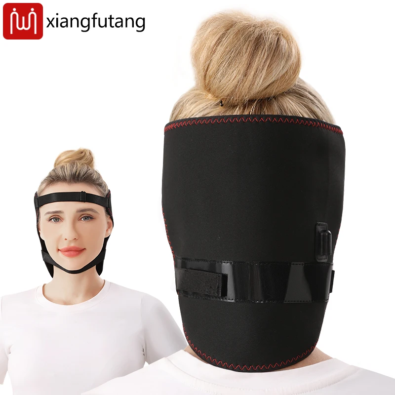 

Carbon Fiber Heating Head Cover Relieves Headaches Promotes Head Blood Circulation Reduces Office Stress Relaxes Head Warmth