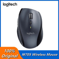 Original Logitech M705 Wireless Mouse Dual Mode Roller Ergonomic Design Unifying Receiver Laser Grade Tracking Mice