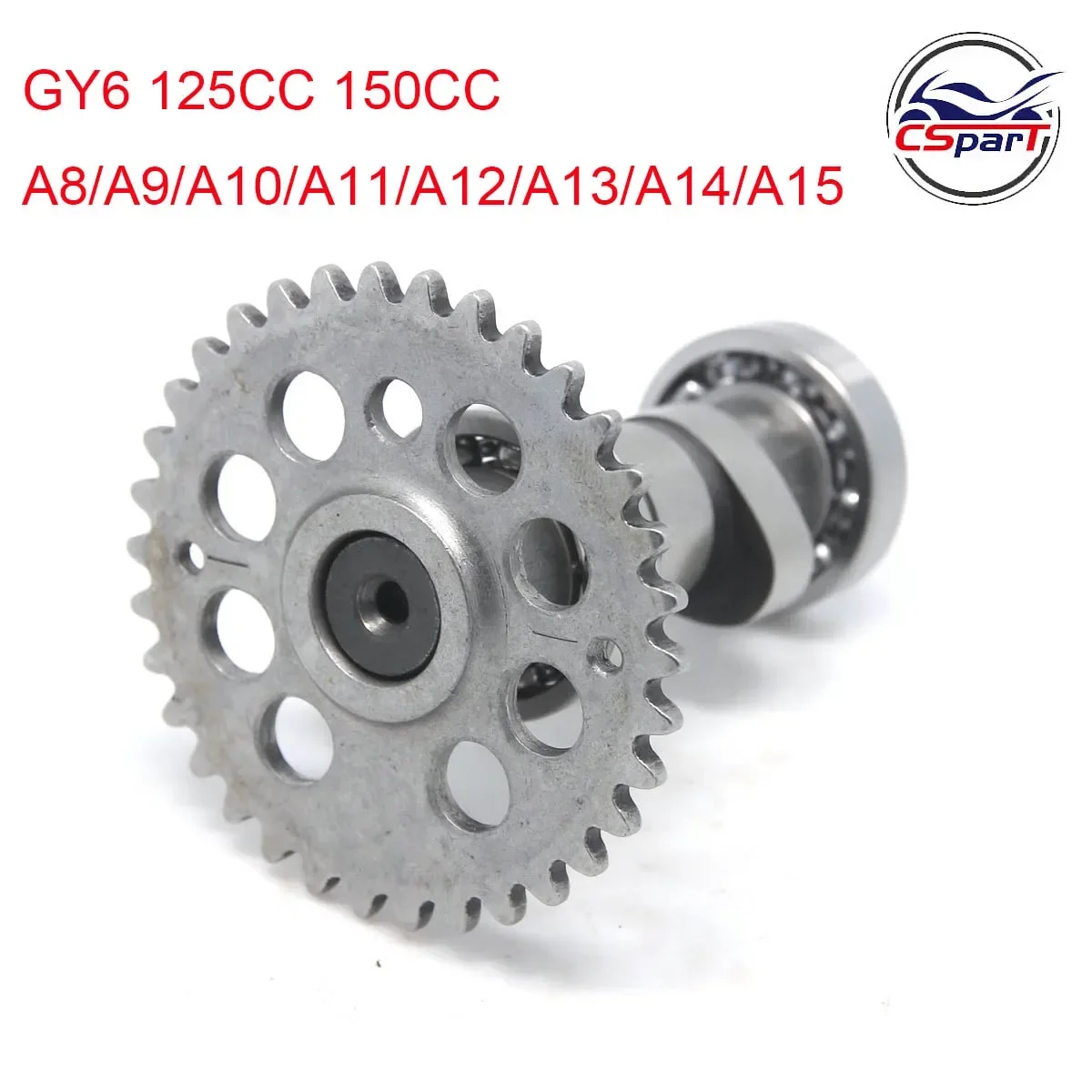 Racing Camshaft A8 A9 A10 A11 A12 A13 A14 A15 GY6 125CC 150CC 1P52QMI 1P57QMJ aja Kazuma Taotao ATV Quad Go Kart Scooter