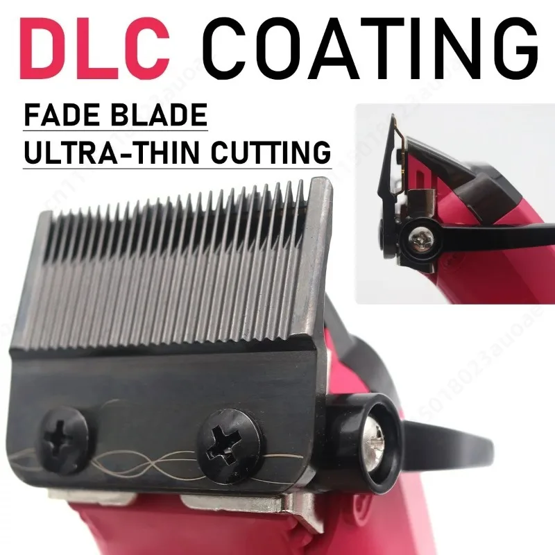 High Power Hair Clipper Professional Electric Hair Trimmer Stainless Blade Rechargeable Cordless Barber Tool for Home Salon