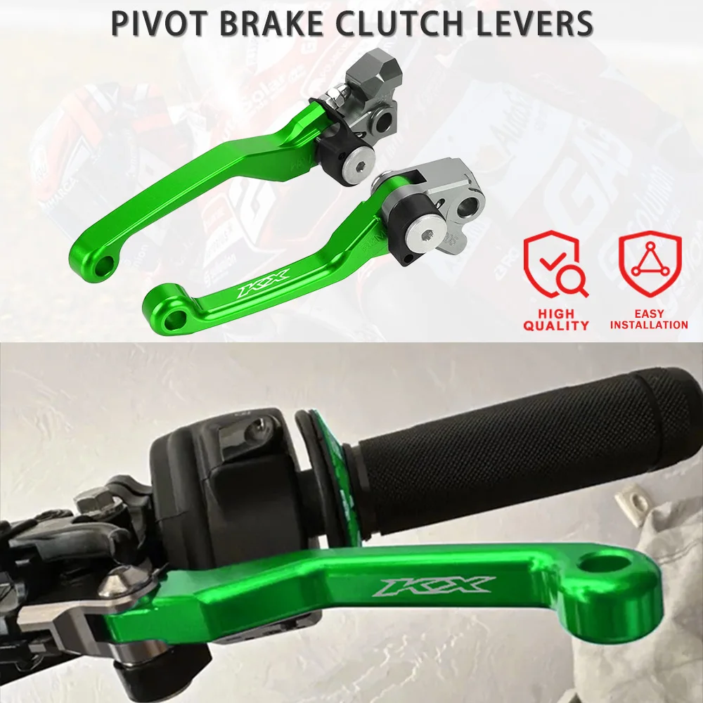 

For Kawasaki KX65 KX85 KX125 KX250 KX250F KX450F Motorbike Brake Clutch Pivot Levers Dirt Bike For KX 65 85 125 250 250F 450F F