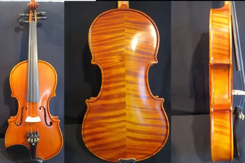 Professional back 3/4 violin Strad style SONG new Brand Maestro carving ,powerful sound #10276