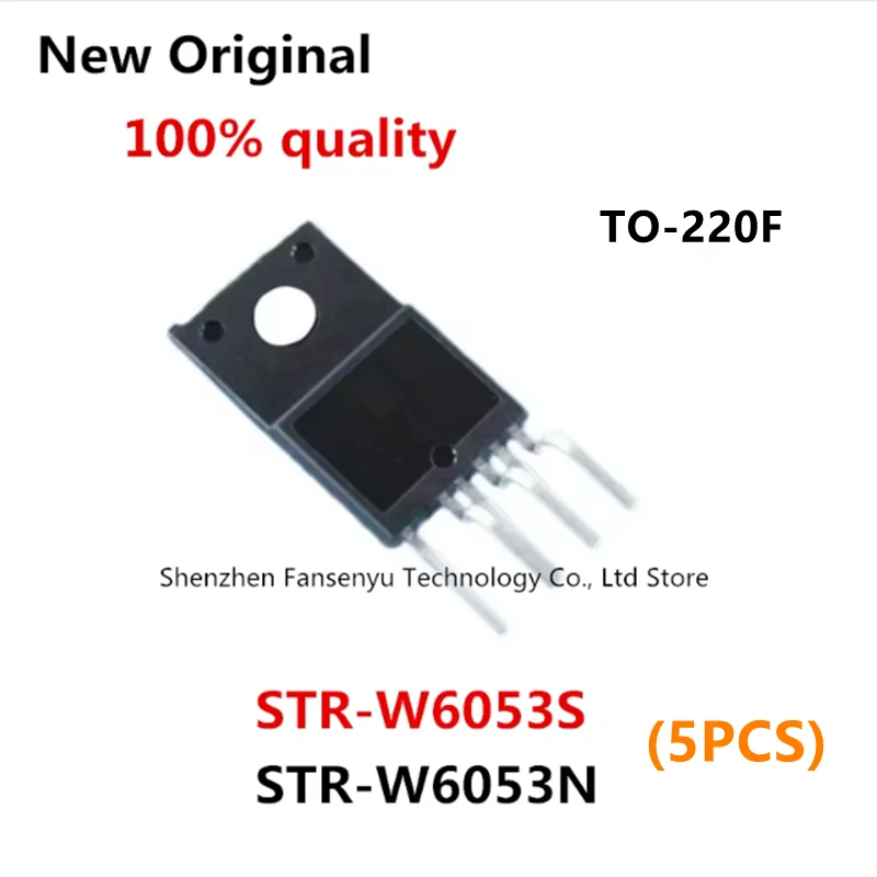 

(5pcs)100% New original STR-W6053S STR-W6053N STRW6053N TO-220F Chipset