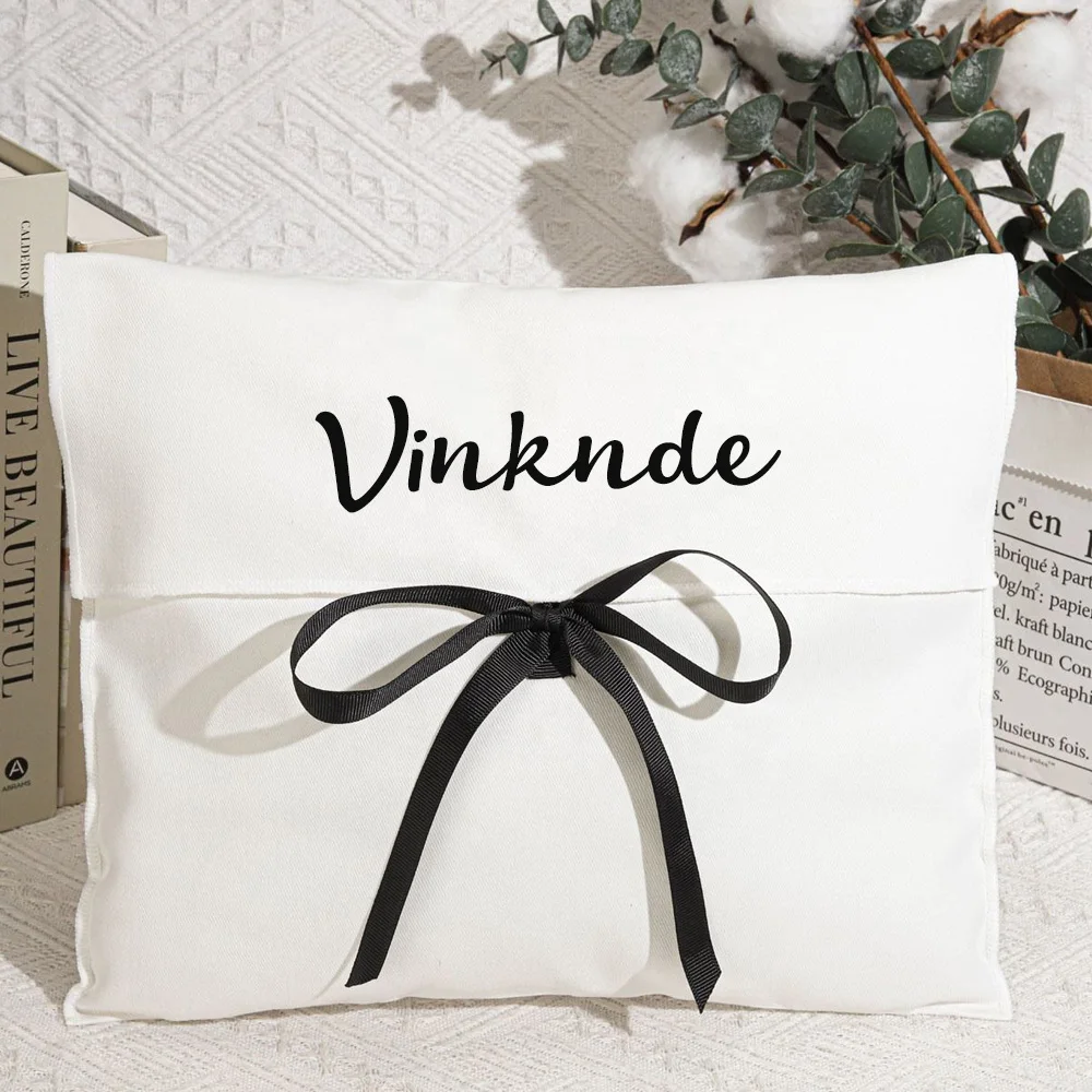 

Новинка, 100 упаковок, индивидуальный логотип, саржевый хлопок, конверт, пыль, подарочная упаковка, сумка, белый холст, льняные украшения, косметический органайзер, сумка с лентой