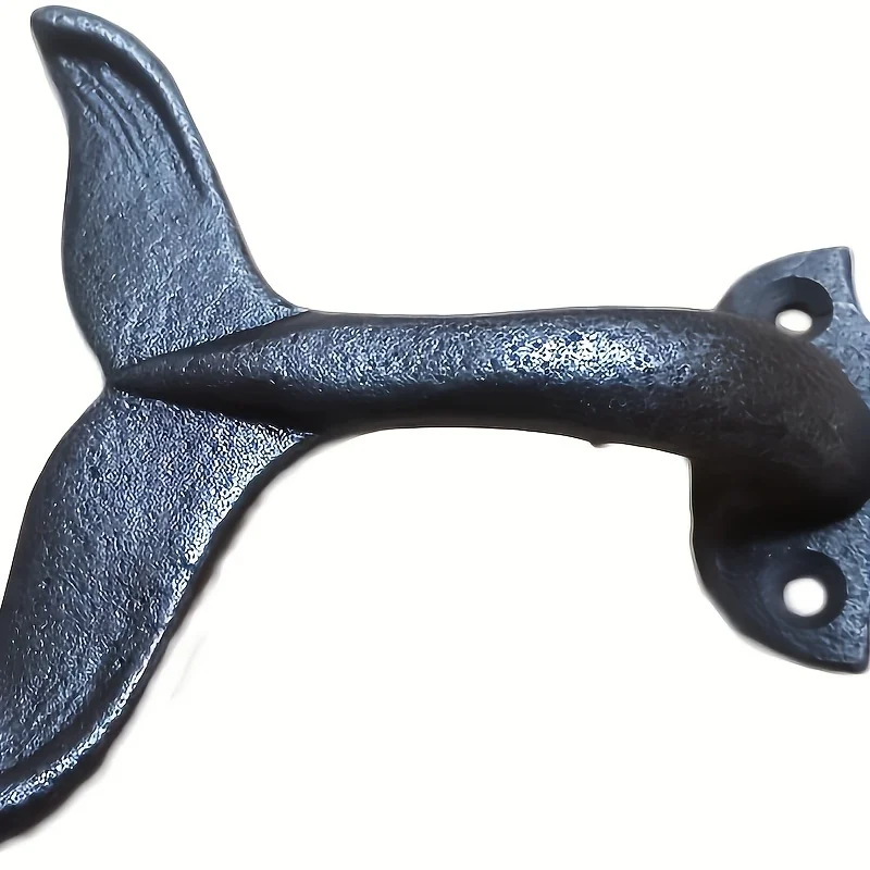 

Heavy Duty Door Hanging , Clothes , Spike On Wall , Cast Iron Tail Shaped Decorative Wall , For Office Hanging Coats, Clothes A