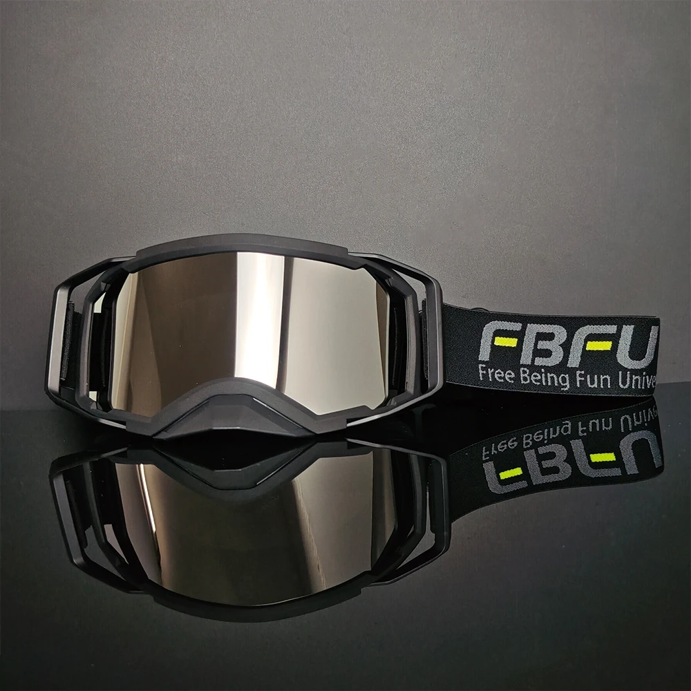2025 Motorcycle Bicycle FBFU Sports Glasses - Windbreak Ventilate, Anti-Glare for All Day Riding: Ski, Snow & Mountain Outdoor