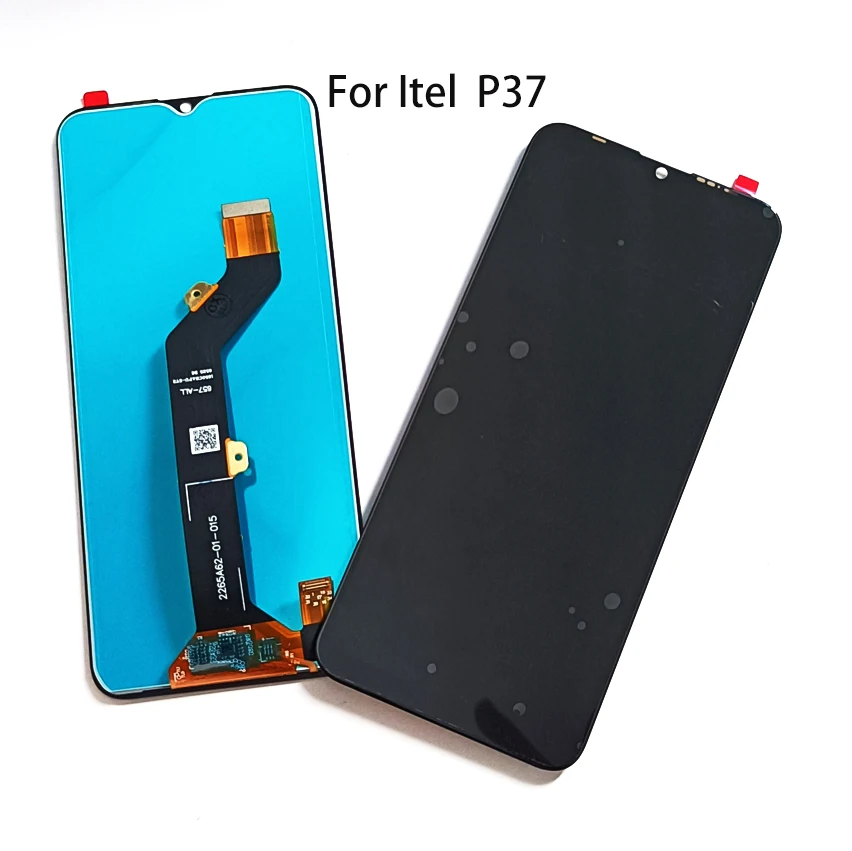 Teste ok para infinix itel p37 pro display lcd substituição do digitalizador da tela de toque