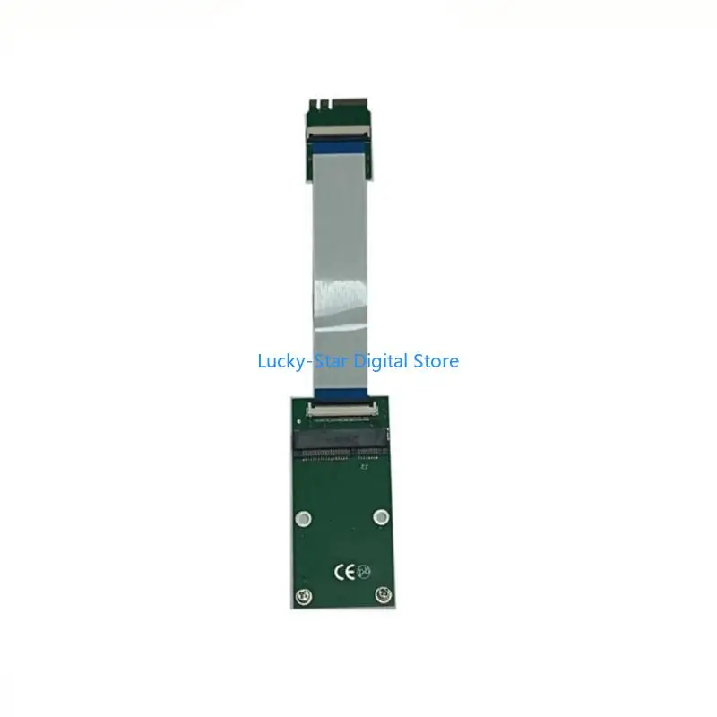 

N7MC Mini PCIE to Mini PCIE Solid States Disk Extension Cabel A+E Key M.2 NGFF