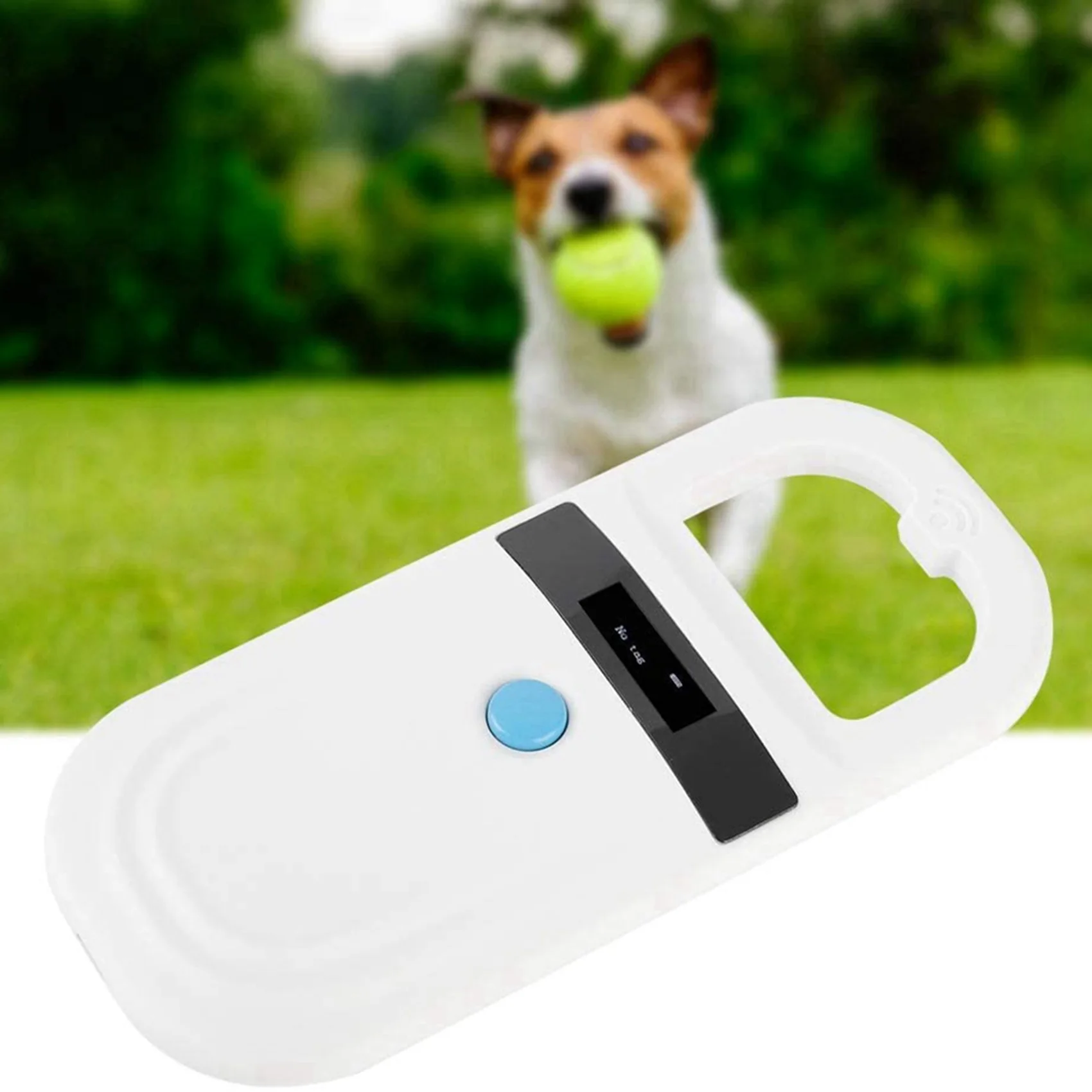 Lettore di microchip AS95-2X RFID 134,2 Khz, scanner per microchip ID animale domestico con display OLED da 0,91 pollici per il monitoraggio degli animali