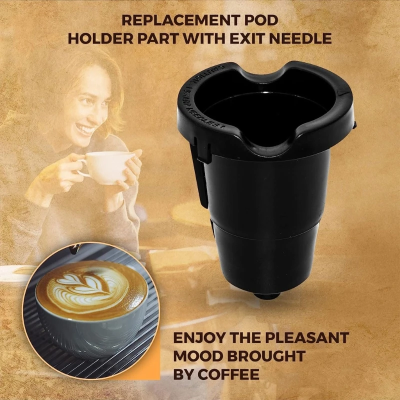 Holder & เข็มเปลี่ยนสำหรับK Cup Podเครื่องชงกาแฟรุ่นK45 K75 K77 K79 B30 B40 b50 B70 K31 Dropshipping