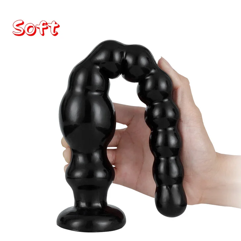 Soft Buttplug Sextoys Long Butt Plug perline anali giocattoli del sesso per donne e uomini Sex Shop ano Vagina dilatatore giocattolo erotico giochi