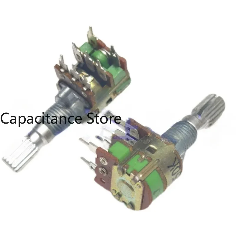 

5PCS Dual C50K Computer Speaker Audio Volume Potentiometer with Switch DVD Player Power