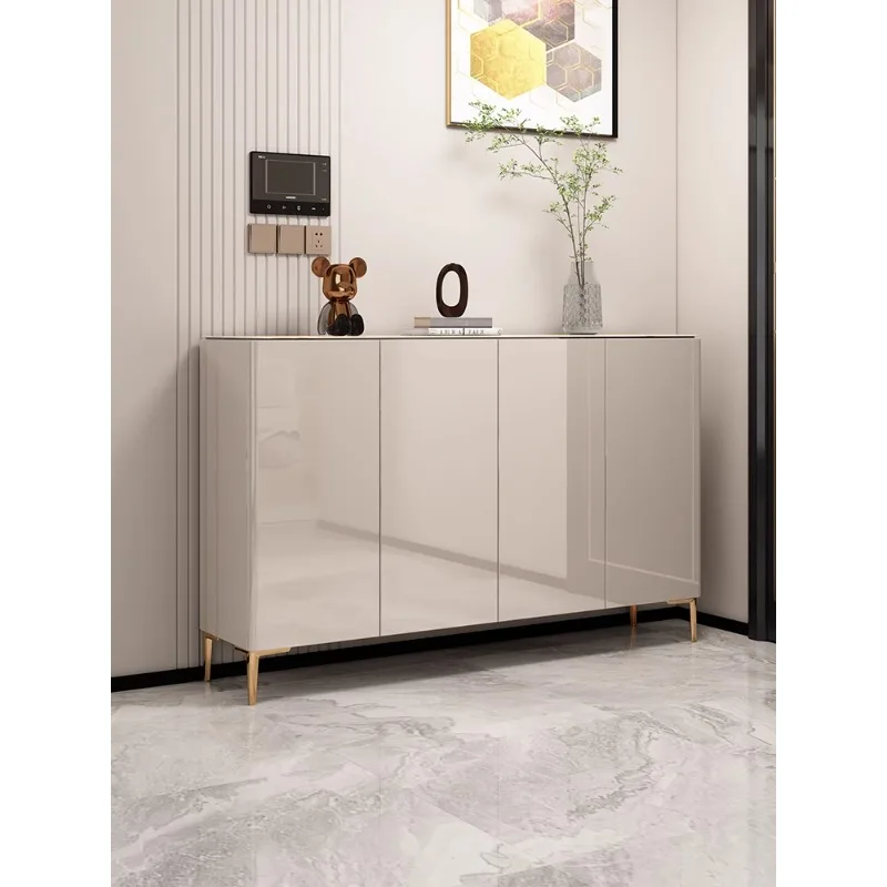 Light luxury shoe cabinet, large-capacity simple modern storage cabinet at the door of the home, 2022 new entry foyer entrance c