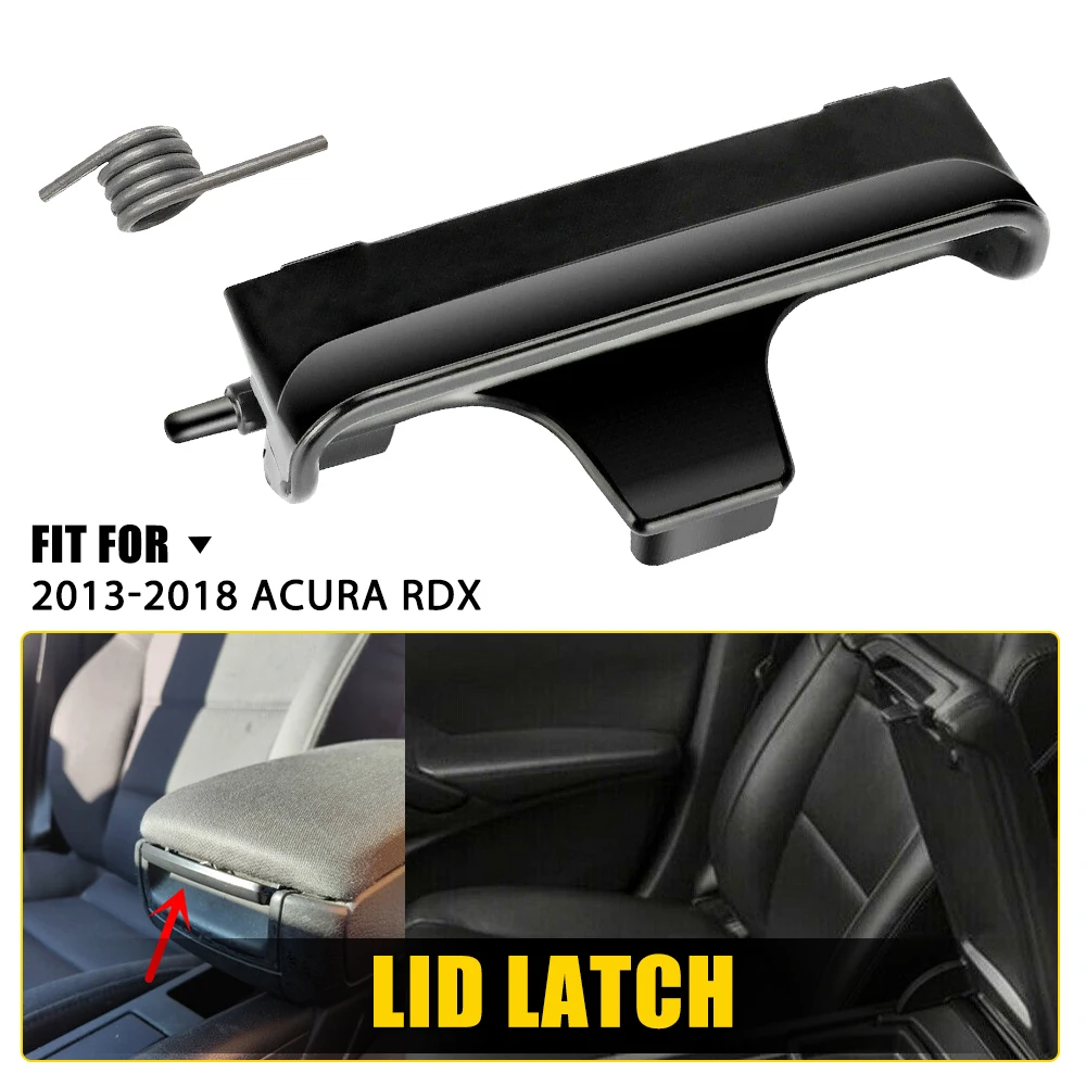 

1 шт., черная прочная крышка подлокотника центральной консоли, подходит для 2013-2018 Acura RDX, запасные аксессуары для автомобиля OE 83417TX4A01