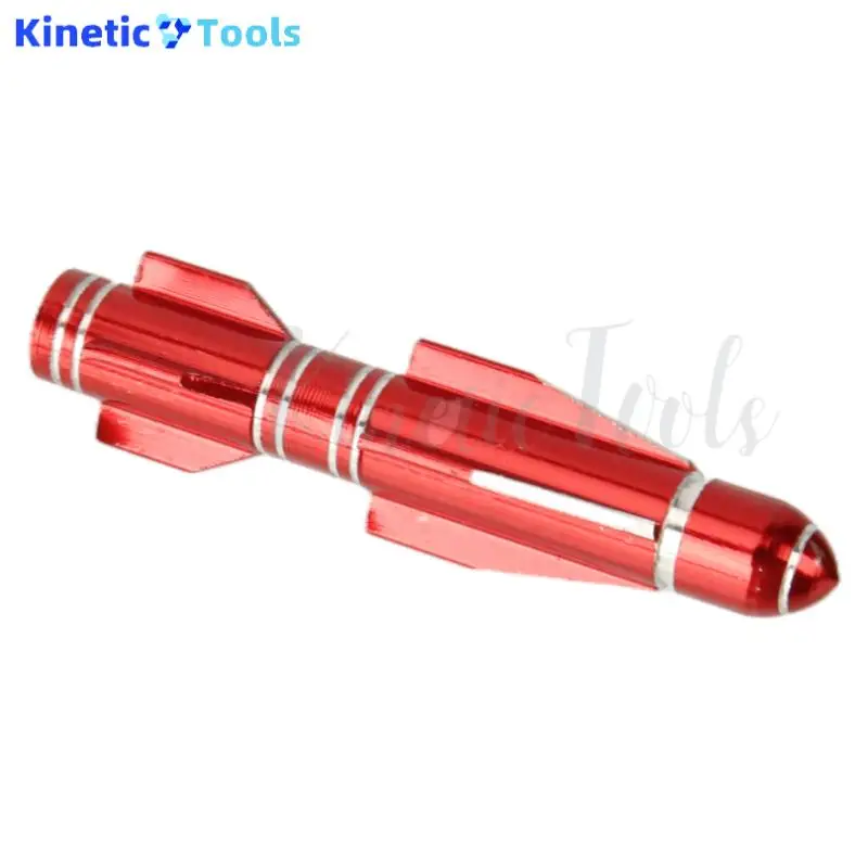 70mm Aluminum Rocket Valve Caps - Perfect for Cars, Motorcycles & E-Scooters! Rust-Proof & Eye-Catching