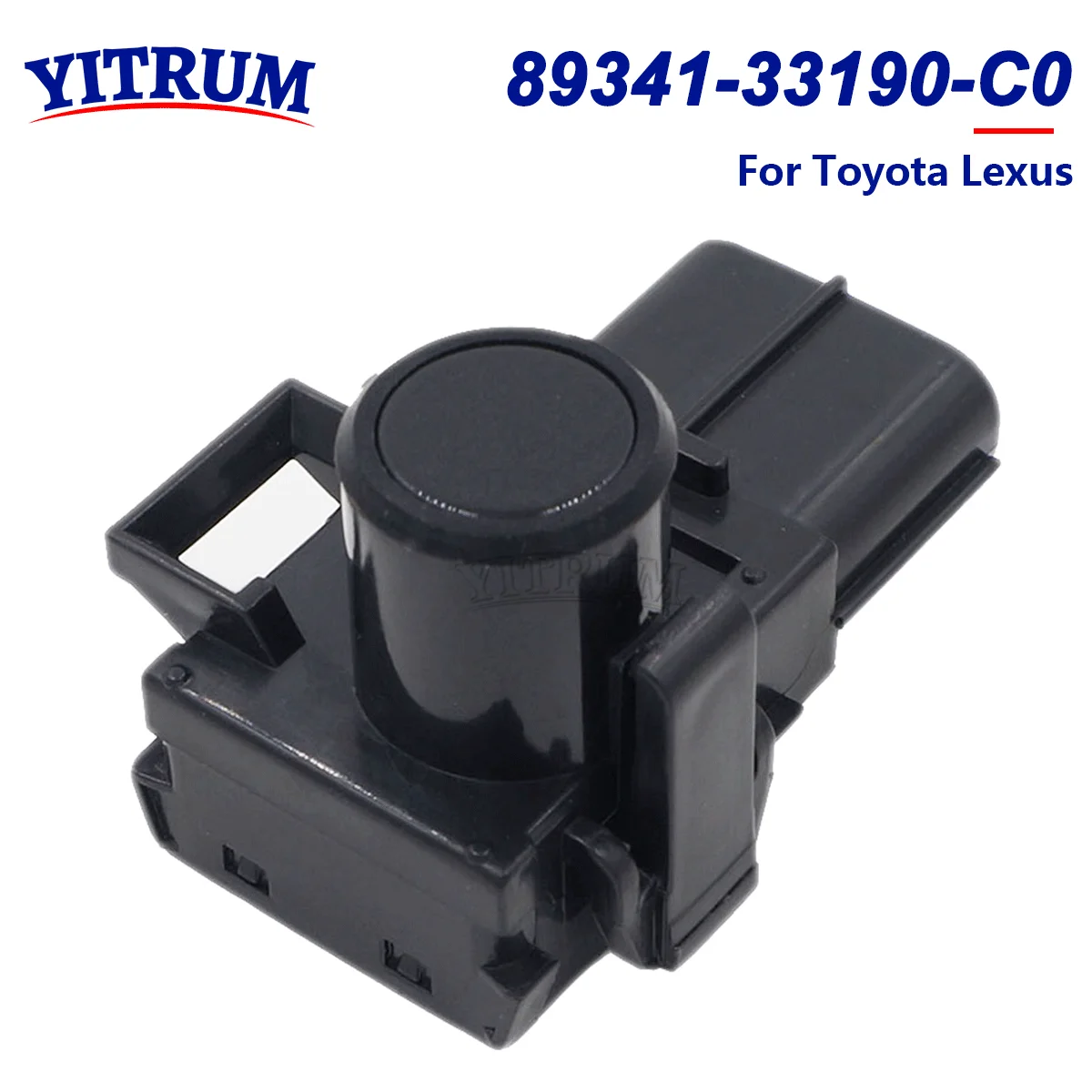 Sensor de estacionamento PDC para Toyota Land Cruiser Lexus RX270 RX 350 RX450H 2012 2013 2014 2015, preto, 6Pin, 89341-33190-C0, 89341-33190-C0