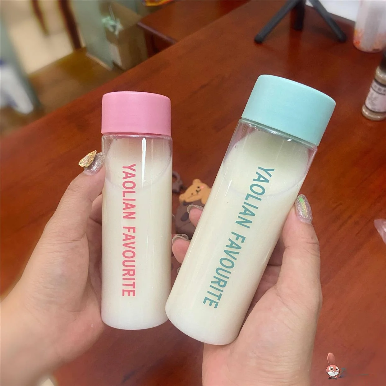 

Портативная пластиковая чашка, маленькая бутылка для воды Capaci ket для мужчин и женщин, студентов, анти-падение, ручная чашка для кактуса