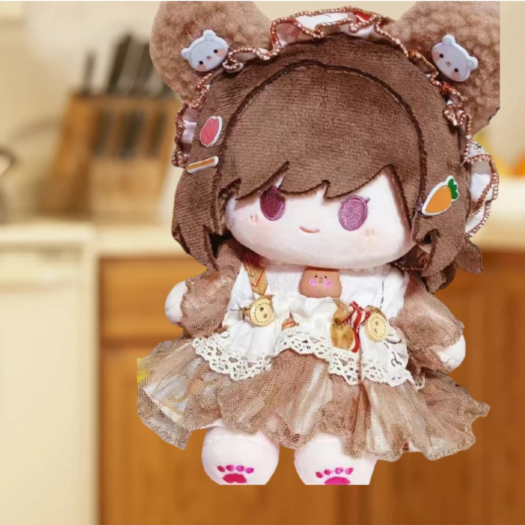 Stuffed 20cm Project Sekai SHINONOME ENA Plush Toys Game Figure Cute Cotton Body Cosplay Dress Up Plushie Pillow Birthday Gift