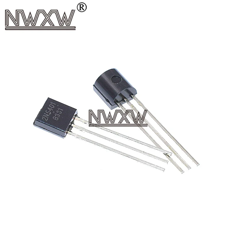 50 Stks/partij 2N5401 Om-92 0.3A/150V Pnp Power Transistor 5401 In-Line Transistor