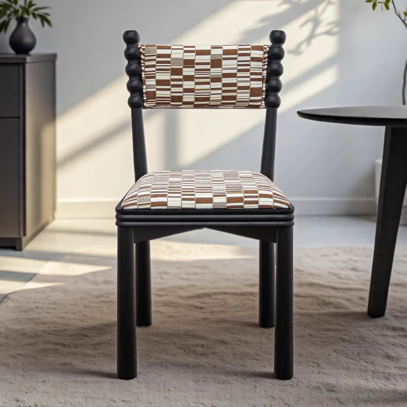 

Creative Clear Dining Chairs Modern Ergonomic Makeup Dining Chairs Waiting Light Luxury Lounge Muebles Lounge Suite Furniture