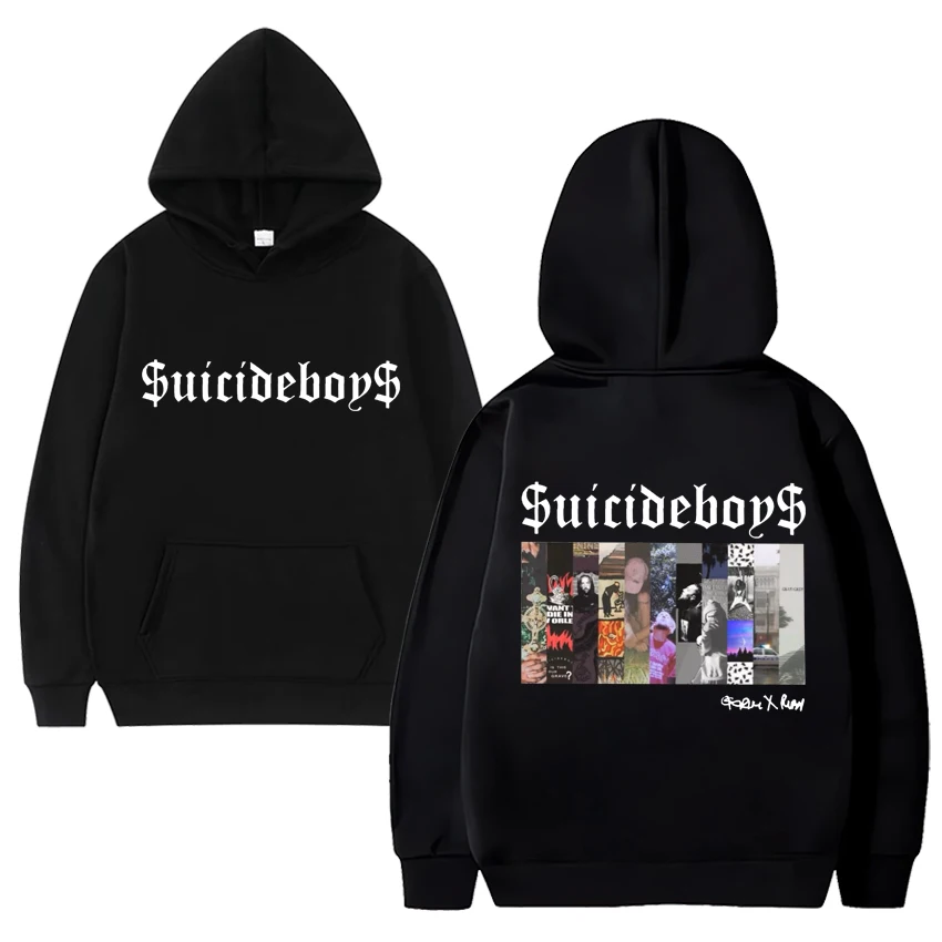 Sweat à capuche imprimé Sunordeboys Group pour hommes et femmes, pull à manches longues, streetwear vintage, hip hop, album décontracté, sourire, unisexe, nouveau, offre spéciale