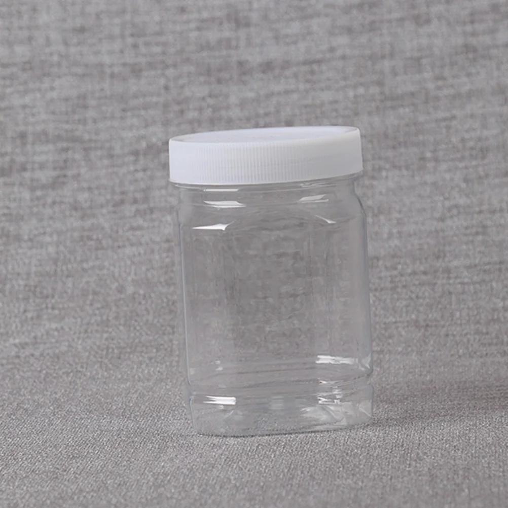 

12 Pcs Plastic Storage Bottles Leak Proof Food Containers Airtight Dry Snacks Cereal Containers for Kitchen Storage