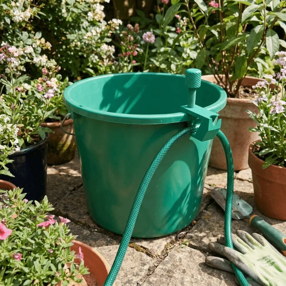 3D Printed Universal Fixing Bracket Lightweight Easy Install Rainwater Bucket Hose Clip Reasonable Structural Design