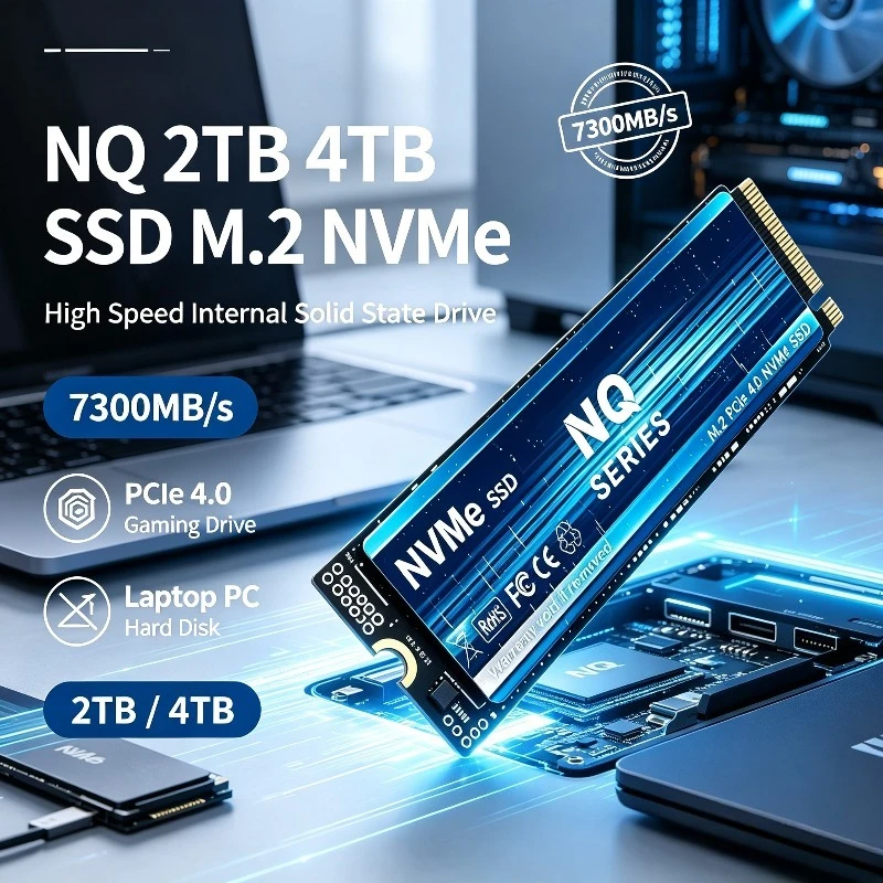 M.2 Nvme 4Tb Pcie 4.0 Ssd - NQ 2TB 4TB PCIe 4.0 NVMe
