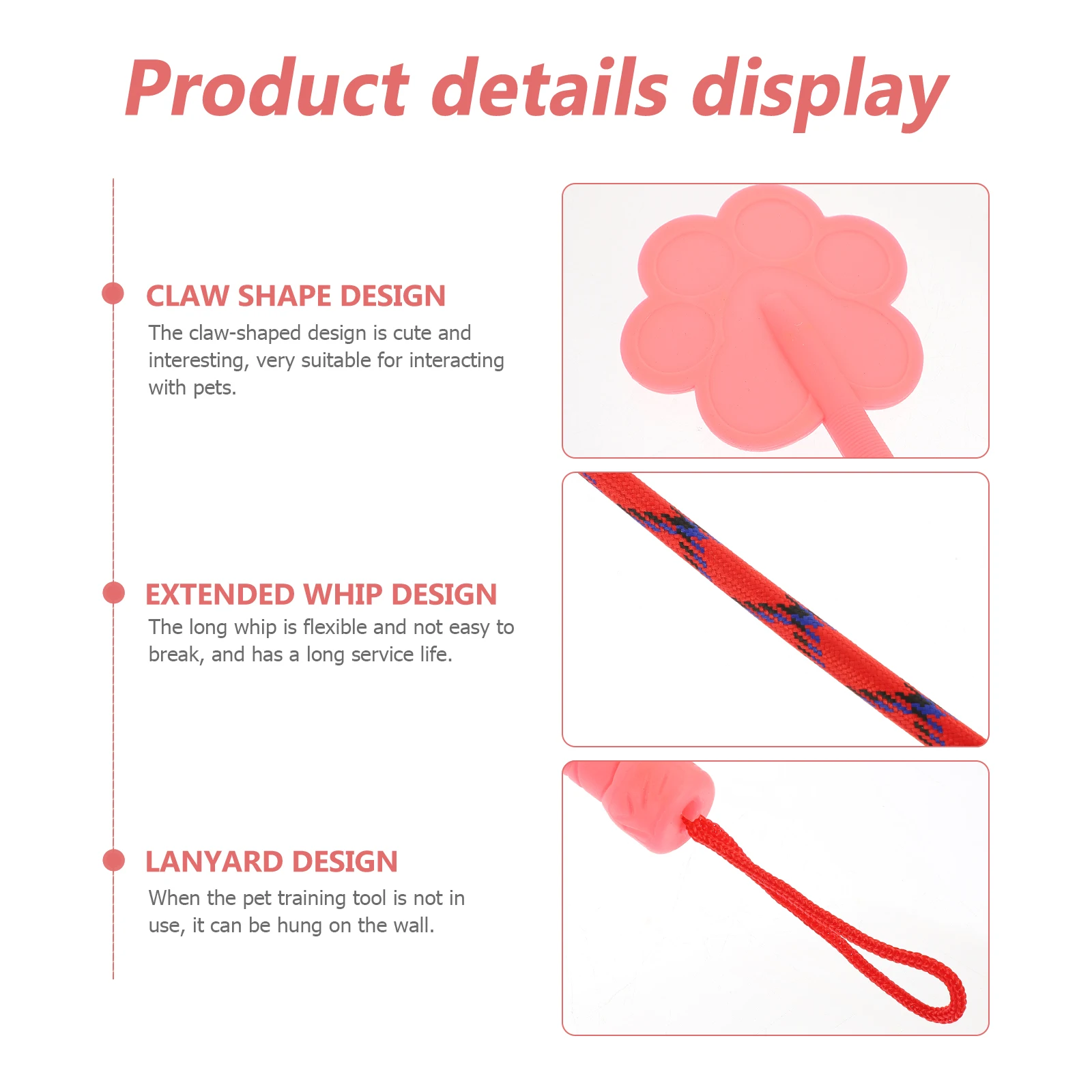 

2pcs Dog Pet Medium Large Dogs Lightweight Durable Flexible Improve Obedience Intelligence Exercise Training Aid Agitation