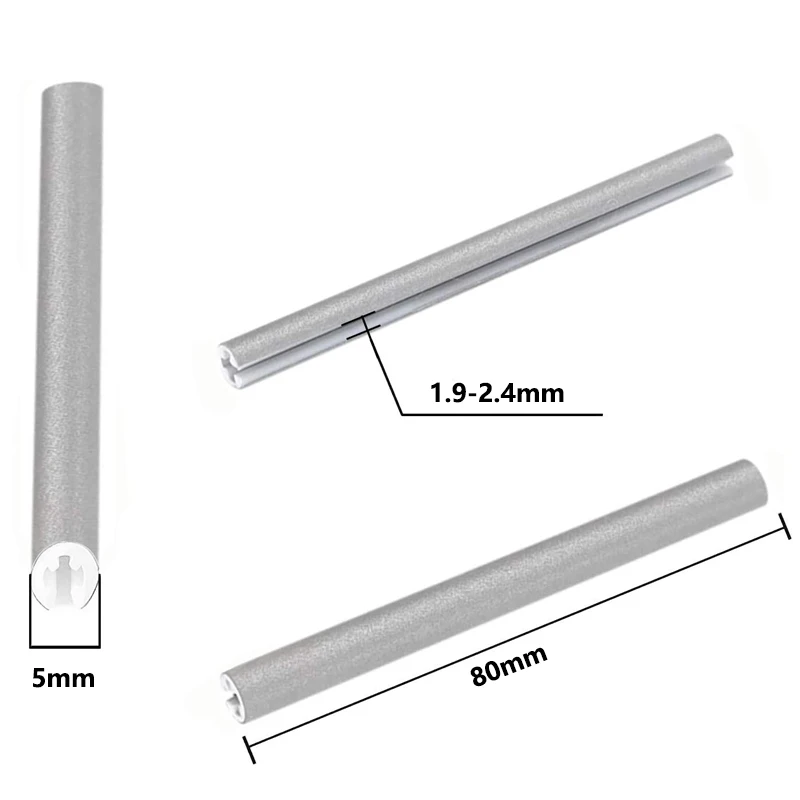 36-96pcs 8cm Fahrrad rad Speichen reflektierende Aufkleber Rohr Streifen Warnleuchte DIY MTB Fahrrad Reflektor reflektierende Sicherheit Kit – Detail 2