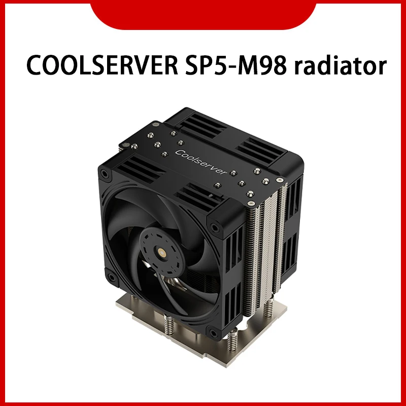 COOLSERVER AMD SP5 radiator CPU fan m98 air-cooled 4U chassis epyc thread ripper 9654