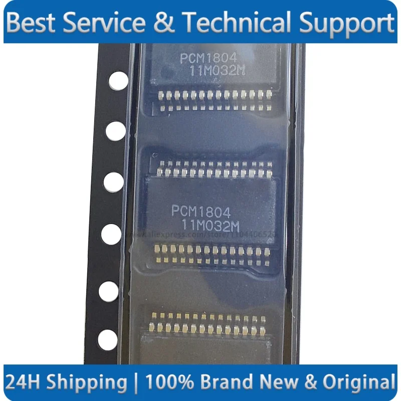 PCM1804DBR PCM1804 SSOP-28 24-bit ADC chip New Original