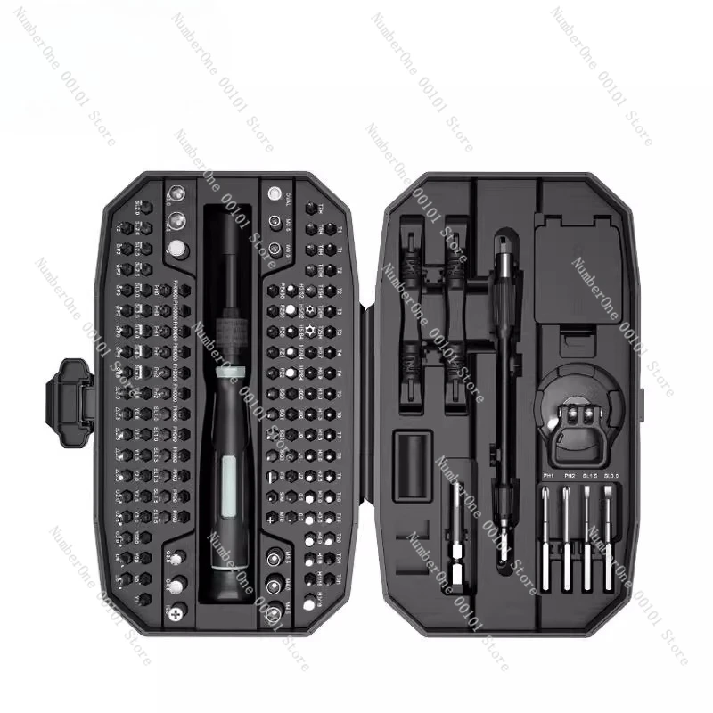 

Набор прецизионных отверток 152-в-1 | Подходит для разборки и обслуживания очков, часов, компьютеров и мобильных телефонов.