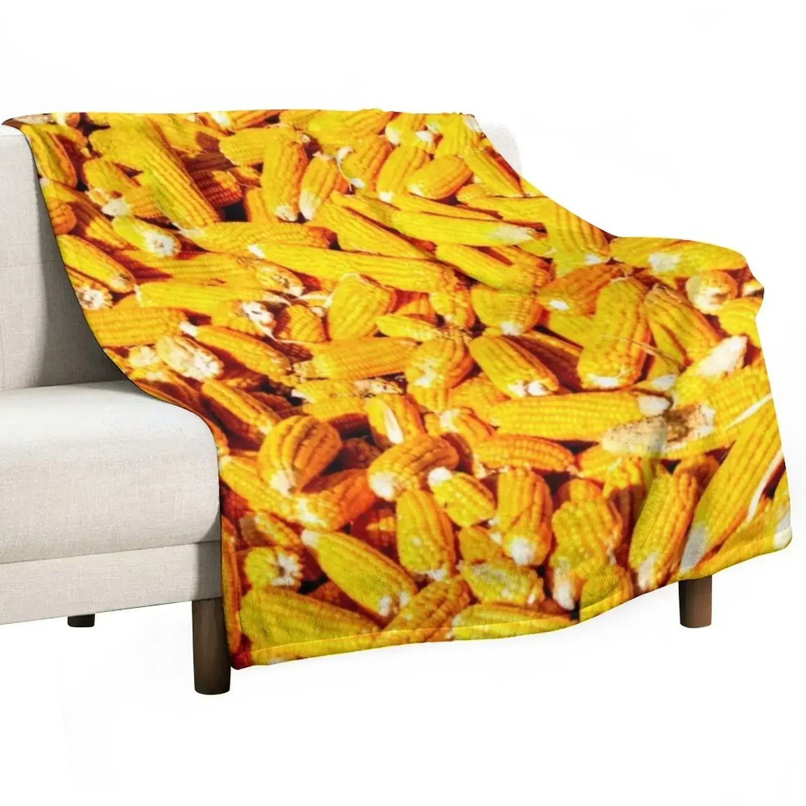 Corn on the Cob Throw Blanket Thins Blankets For Bed for winter Blankets