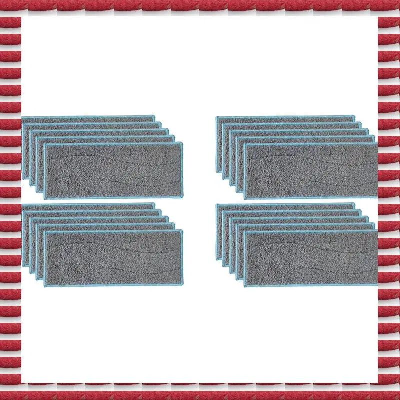 A97G 20X Washable Wet Mopping Pads For Irobot Braava Jet M6 Robot Vacuum Cleaner Mop Cloths Rags Pads Replacement Accessories