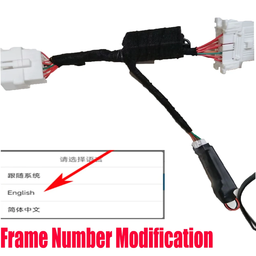

Frame Number Modification OBD Module EOBD Emulator Car 17 Digit VIN Simulator Work with Launch Tablet or Android APP