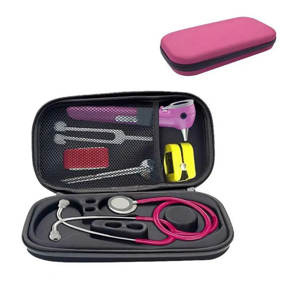 Stethoscope Hard Case,Molded Interior Storage Design, Shockproof Portable EVA Carrying Box for Diagnostic Equipment
