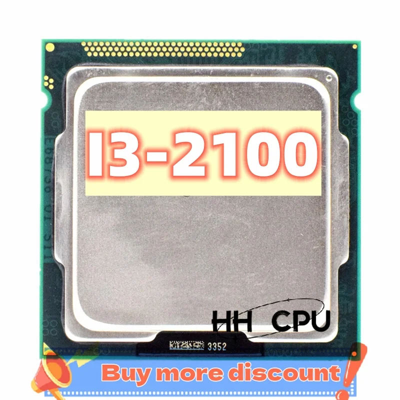 Core i3-2100 i3 2100 CPU Processor Dual Core 3.1GHz 3MB LGA 1155