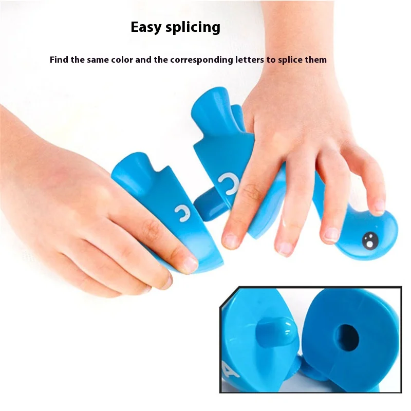 Kinder früh kindliche Bildung Spielzeug Cartoon Dinosaurier Brief passende Nummer zählen kognitive Erleuchtung Montessori Puzzle Spielzeug