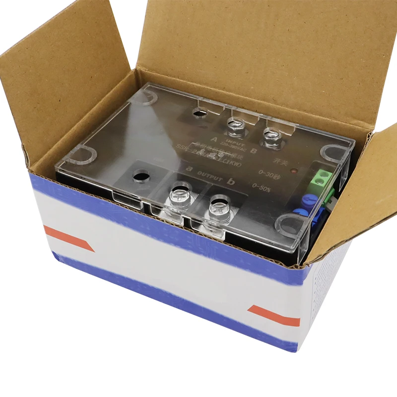 Single-phase Intelligent Motor Soft Starter Soft Start Module Slow ...