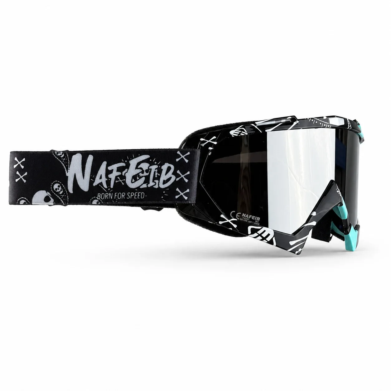 Motocross Helmet‑Worn Protective Goggles, Windproof Dust‑Resistant Dirt Bike Enduro Motorcycle Off‑Road Eyewear
