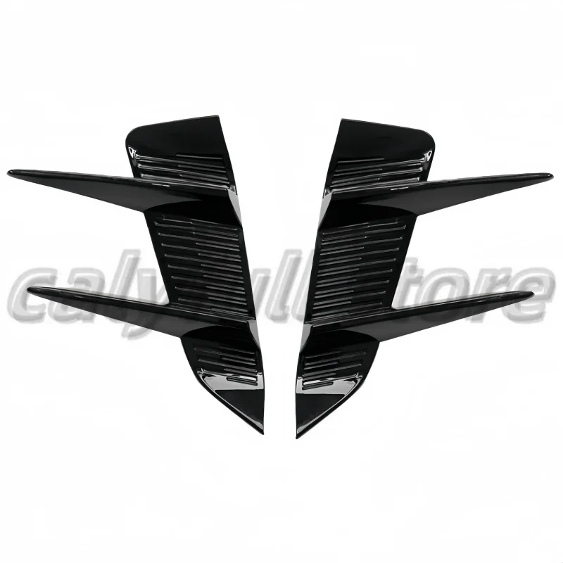 Car Front Bumper Spoiler Side Air Vent Trim Cover Trim for MG 4 MG4 EV Mulan 2023 Accessories