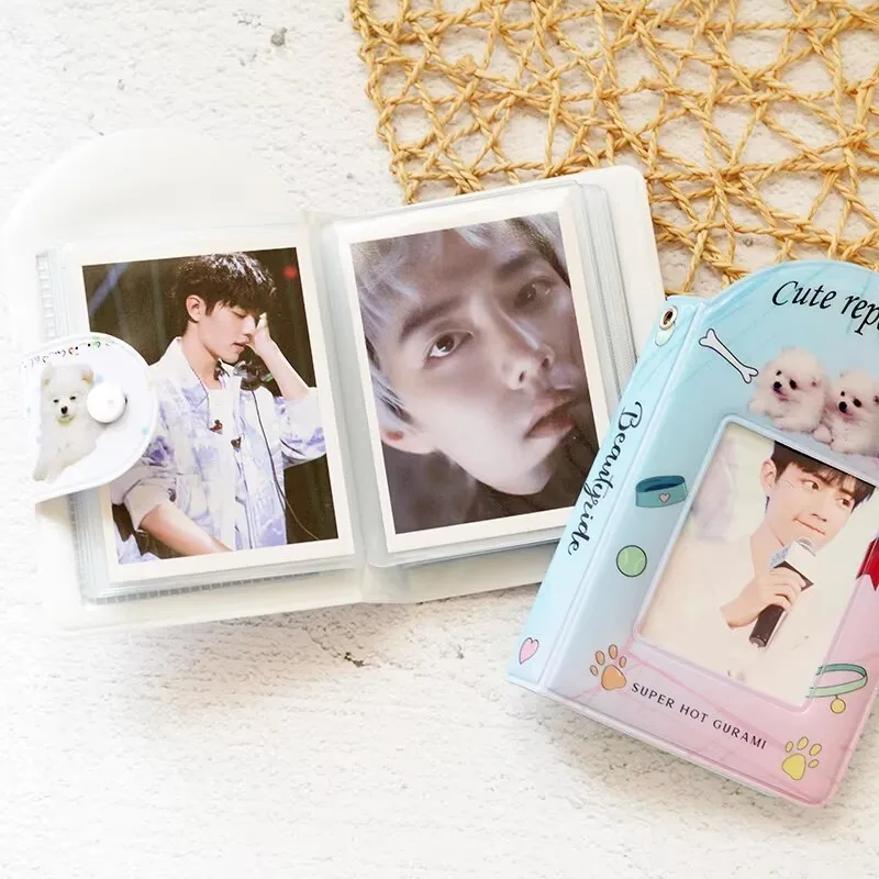 Cute Dog 3 Inch Photo Card Card Book Idol Album Postcard Organizer Booklet Collector Card Lomo Card Photocards Holder
