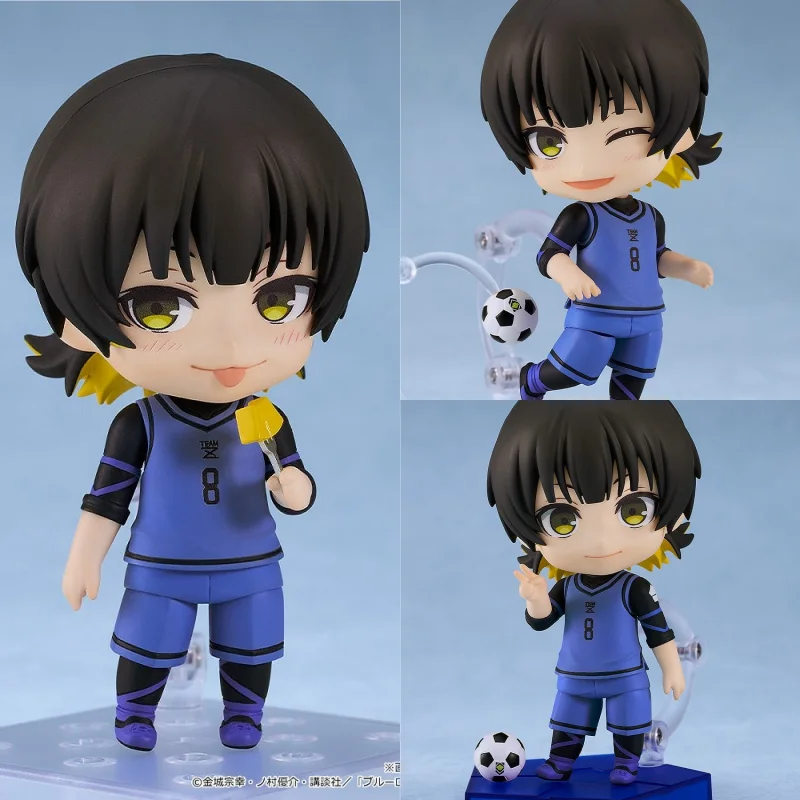 

Original 10Cm NENDOROID #2658 ブルーロック Bachira Meguru Action Figure Toys For Kids Gift Collectible Model Ornaments
