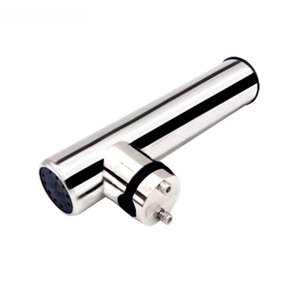 Marine Fishing Rod Holder with Stainless Steel Construction and Multi Size Clamp Range for 18mm to 51mm Tubing Diameters